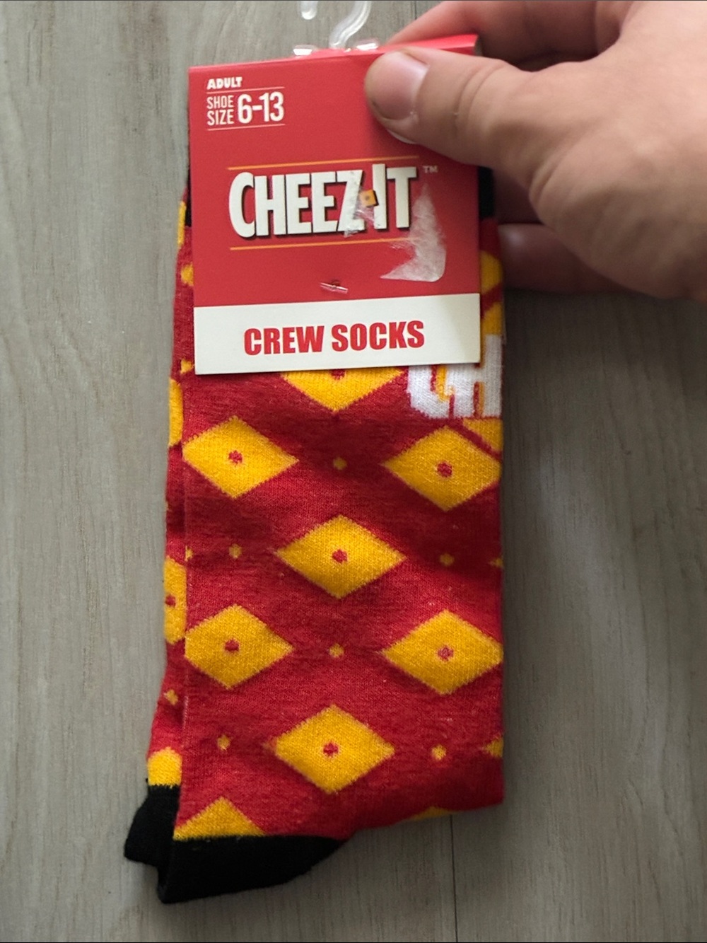 Cheeze It Socks!